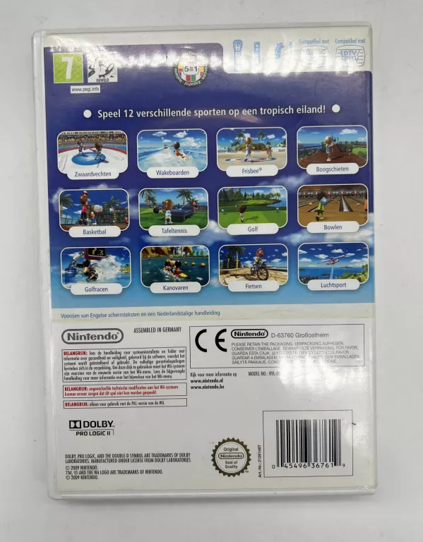 GRA NA NINTENDO WII WII SPORTS RESORT