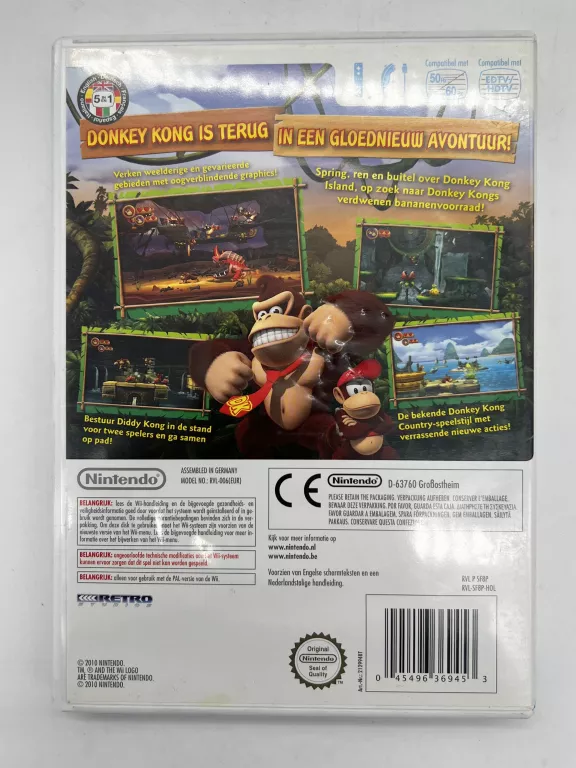 GRA NA NINTENDO WII DONKEY KONG COUNTRY RETURNS