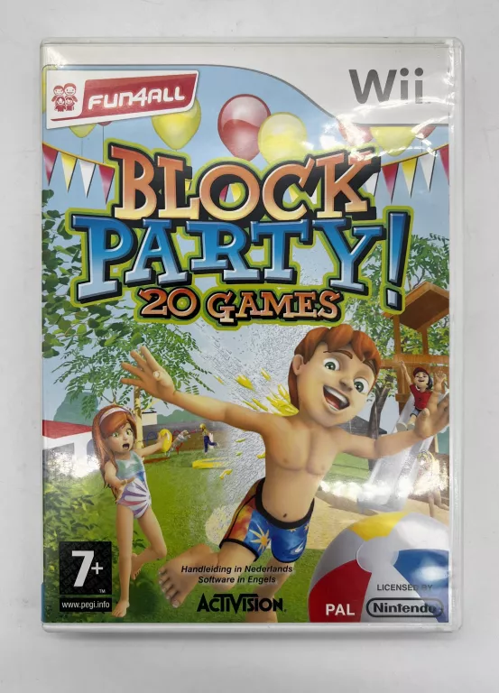 GRA NA NINTENDO WII BLOCK PARTY 20 GAMES