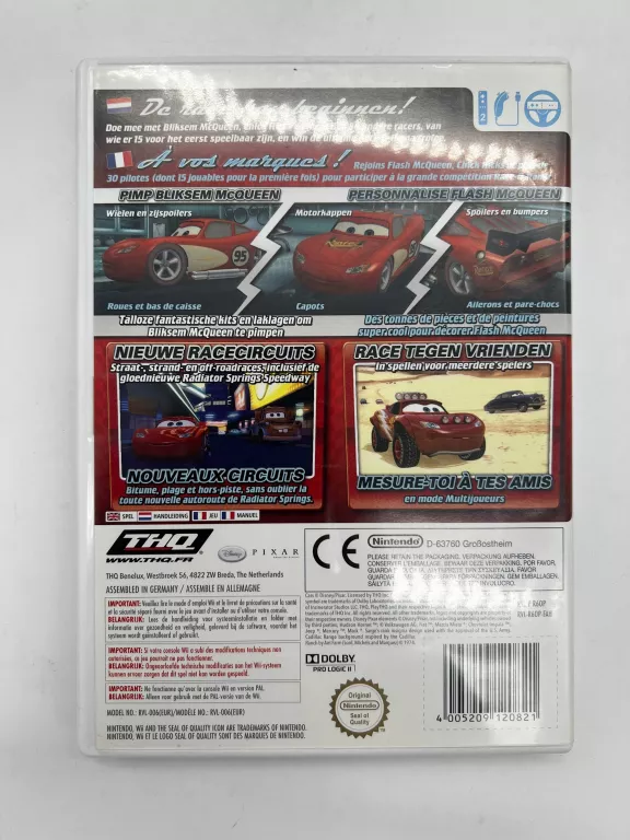 GRA NA NINTENDO WII CARS RACE O RAMA
