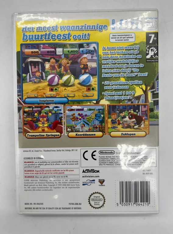 GRA NA NINTENDO WII BLOCK PARTY 20 GAMES