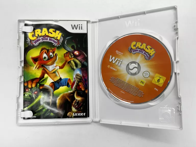 GRA NA NINTENDO WII CRASH BANDICOOT: MIND OVER MUTANT