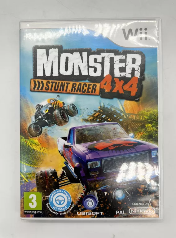 GRA NA NINTENDO WII MONSTER 4X4: STUNT RACER