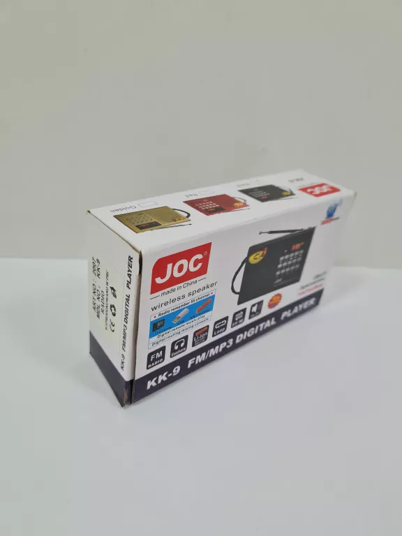 MINI RADIO PRZENOŚNE RADYJKO KIESZONKOWE NA AKUMULATOR JOC CZARNE