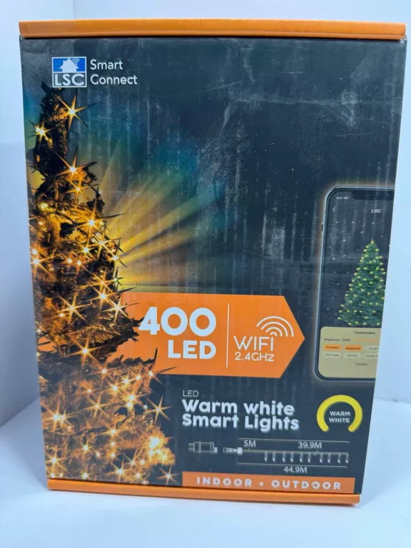 LAMPKI CHOINKOWE LSC SMART CONNECT 400LED