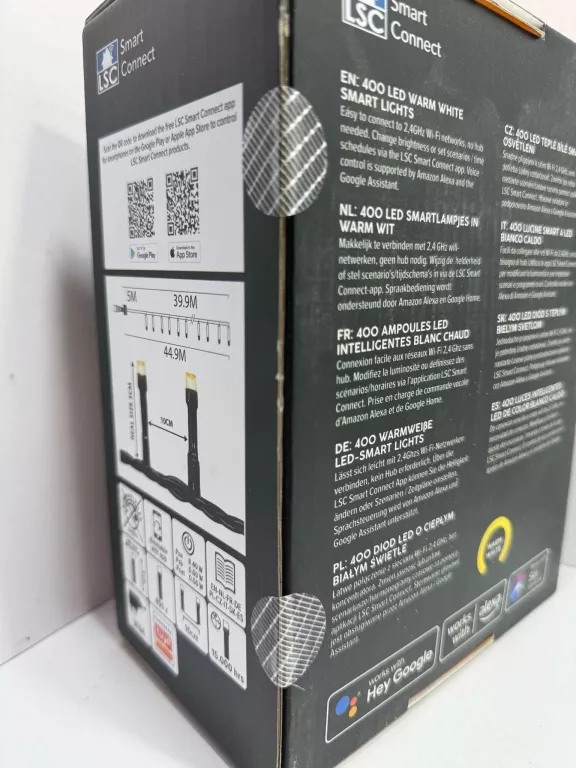 LAMPKI CHOINKOWE LSC SMART CONNECT 400LED