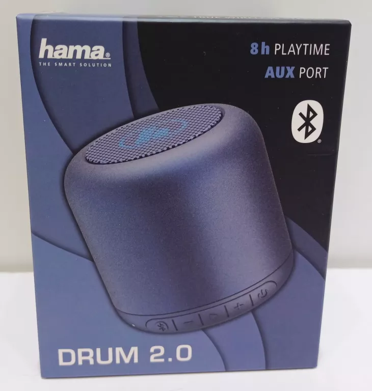 GŁOŚNIK PRZENOŚNY HAMA STEEL DRUM 2.0 ANTRACYT