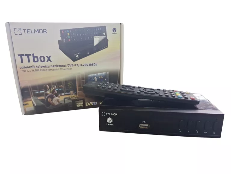 DEKODER DVB-T2 TELMOR TTBOX