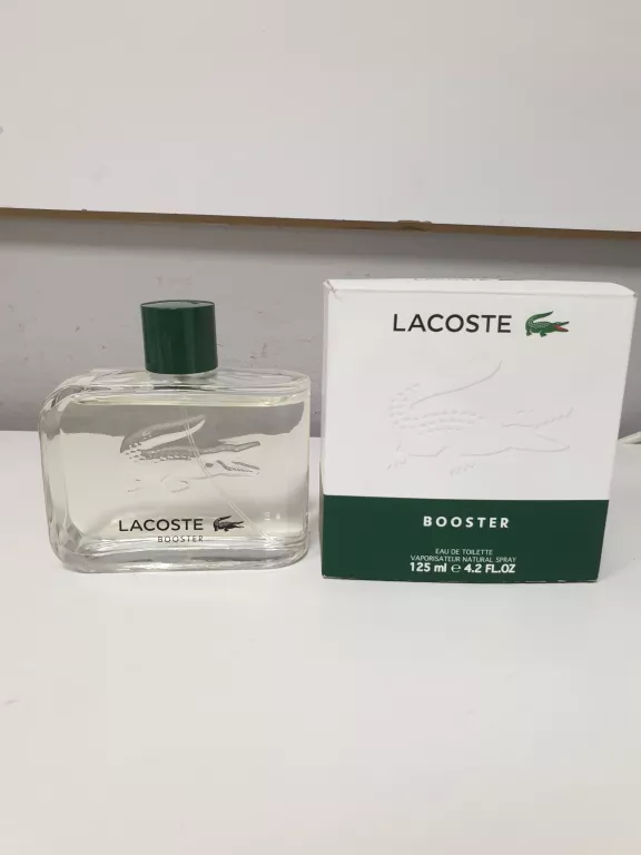 WODA TOALETOWA DLA MĘŻCZYZN LACOSTE BOOSTER EAU DE TOILETTE EDT 125 ML