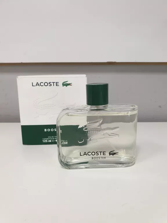 WODA TOALETOWA DLA MĘŻCZYZN LACOSTE BOOSTER EAU DE TOILETTE EDT 125 ML