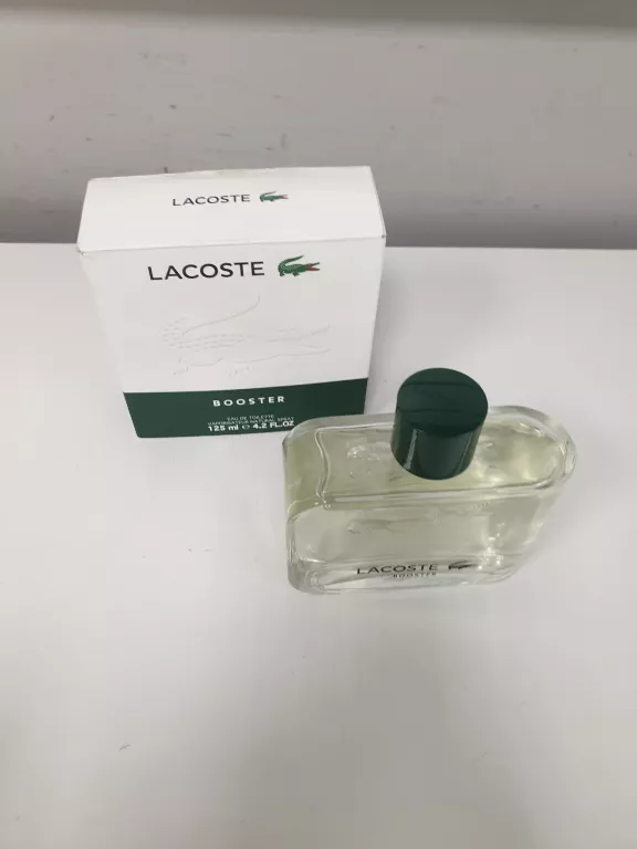 WODA TOALETOWA DLA MĘŻCZYZN LACOSTE BOOSTER EAU DE TOILETTE EDT 125 ML