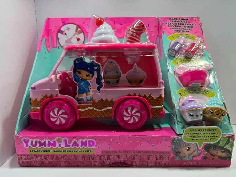 YUMMILAND - AUTOBUS DLA LALECZEK YUMMILAND LIPGLOSS TRUCK