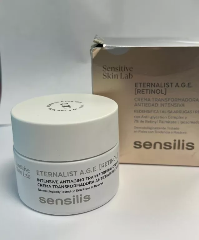 SENSILIS ETERNALIST AGE RETINOL KREM PRZECIWZMARSZCZKOWY DO TWARZY 50 ML