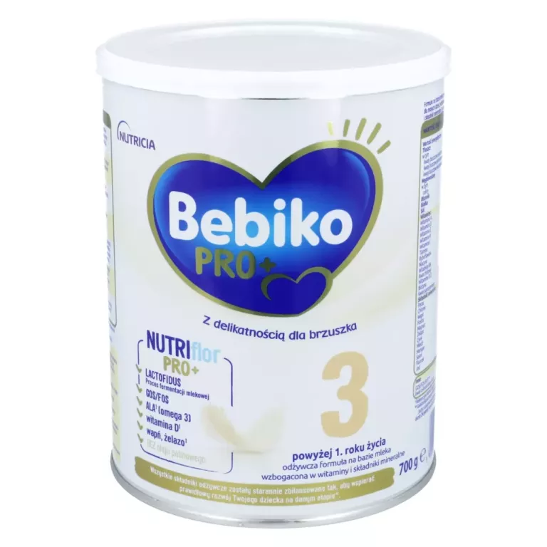 BEBIKO PRO+ 3 MLEKO NASTĘPNE POWYŻEJ 1. ROKU 700G