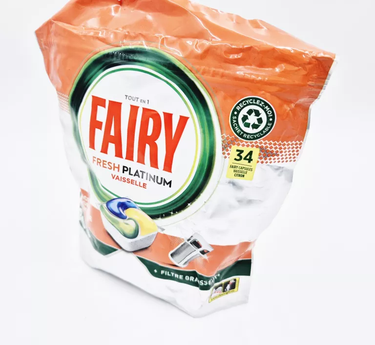 KAPSUŁKI DO ZMYWARKI FAIRY FRESH PLATINUM VAISSELLE 34 SZTUKI