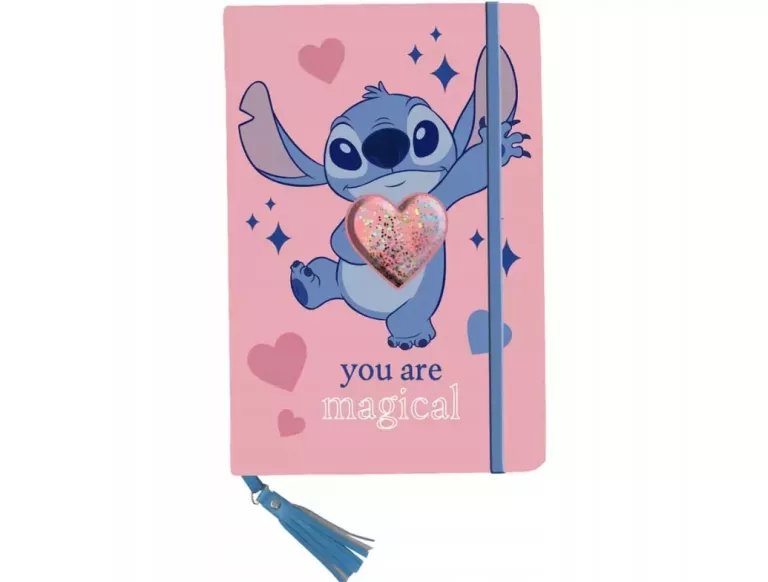 PAMIĘTNIK A5 NOTES NOTATNIK STITCH RÓŻOWY LILO I STICH A5
