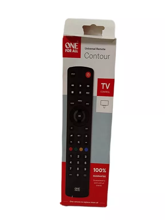 ONE FOR ALL CONTOUR TV URC1210 LCD OLED PILOT UNIWERSALNY DO SAMSUNG LG