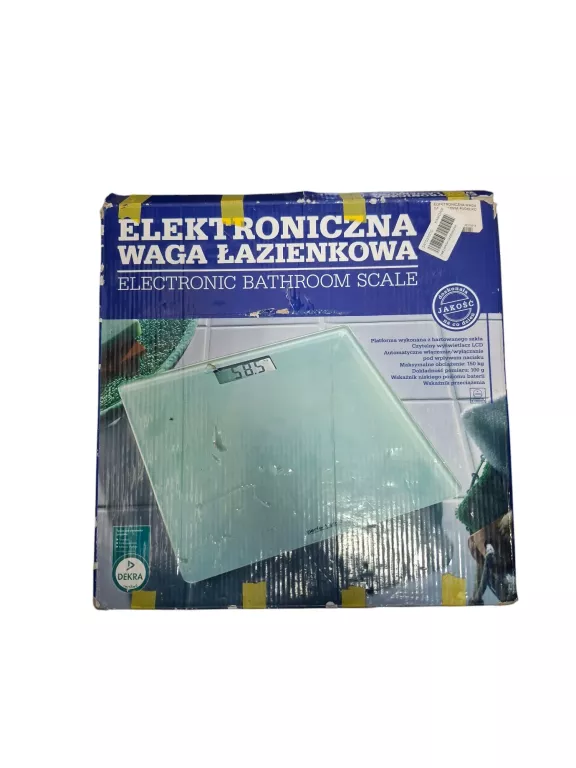 ELEKTRONICZNA WAGA ŁAZIENKOWA
