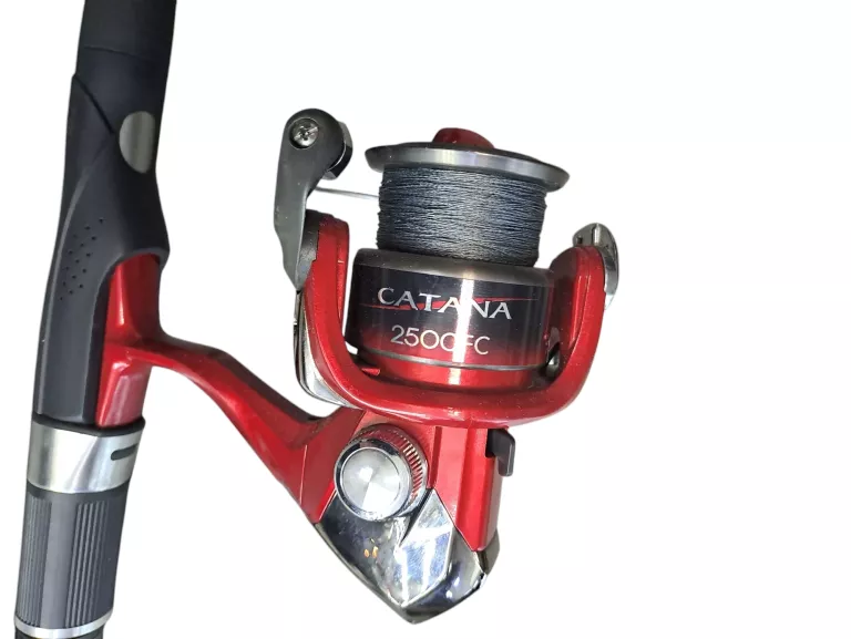 WEDKA JAXON SILVER SHADOW 2,7M 10-40G + KOŁOWROTEK SHIMANO CATANA 2500FC