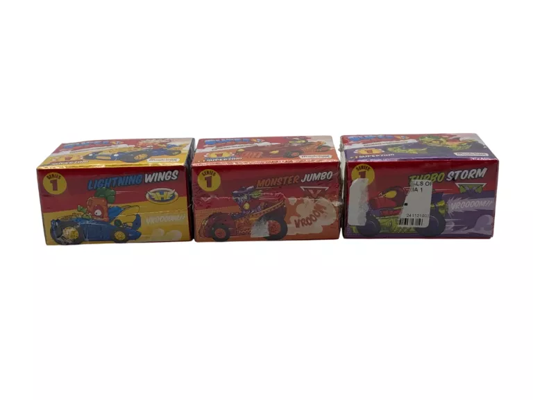 ZESTAW TRZECH SUPER ZINGS RIVALS OF KABOOM SERIA 1
