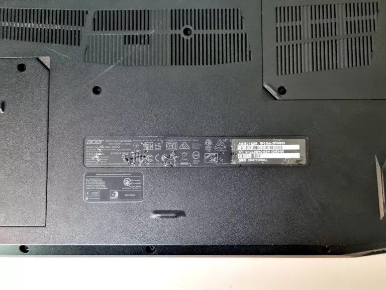 ACER NITRO AN515-31 INTEL CORE I5-8250U 1,60GHZ / 8GB RAM / GEFORCE MX150