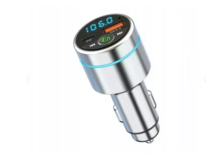 TRANSMITER FM Z ZESTAWEM GŁOŚNOMÓWIĄCYM REINSTON TRA03 PD 30W USB / USB-C