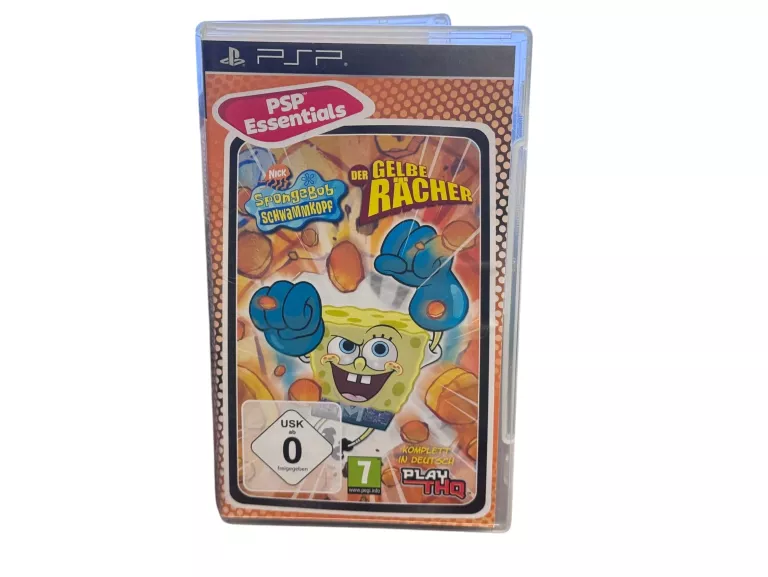 GRA NA PSP SPONGEBOB SQUAREPANTS: THE YELLOW AVENGER