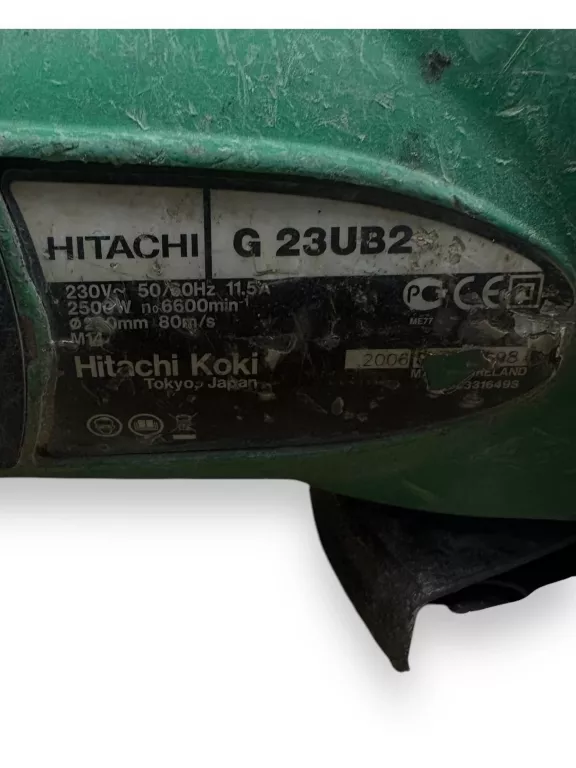 SZLIFIERKA DUZA HITACHI G23UB2