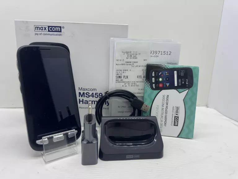 TELEFON DLA SENIORA MAXCOM MS459 HARMONY