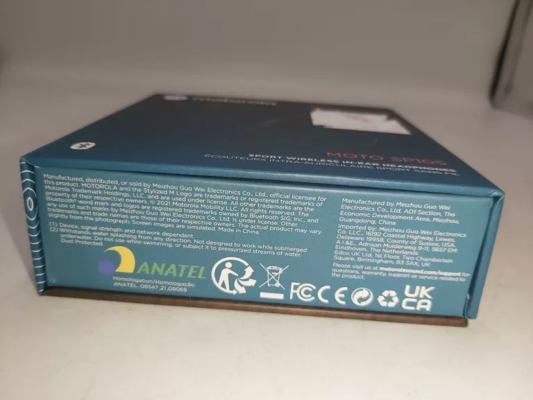 SŁUCHAWKI BLUETOOTH MOTOROLA MOTO SP105 PUDEŁKO KOMPLET