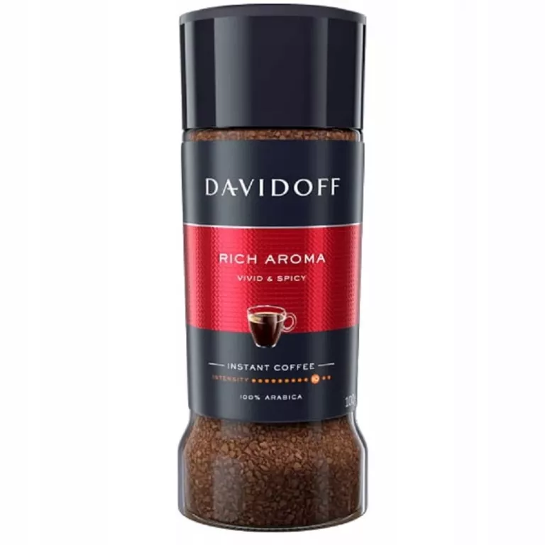 DAVIDOFF RICH AROMA INSTANT KAWA ROZPUSZCZALNA 100