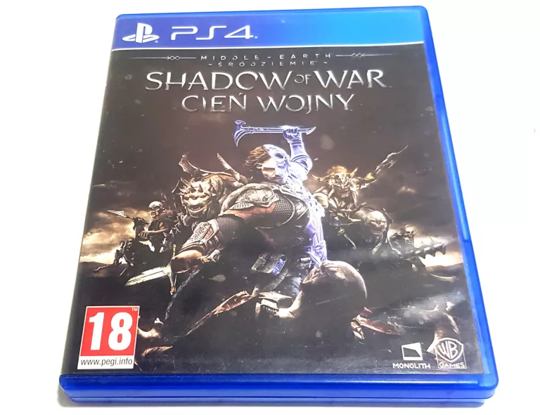 ZESTAW 5 GIER PS4 THE CREW HEAVY RAIN/BEYOND DRIVE CLUB SHADOW OF WAR GTA