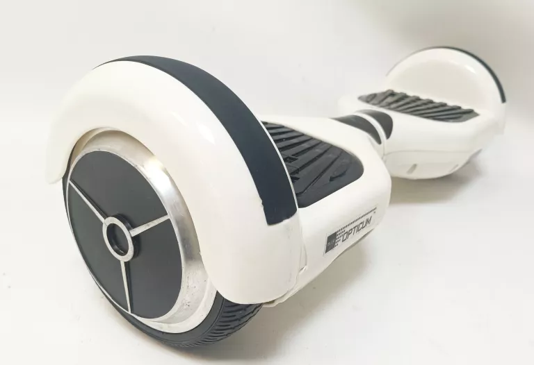 DESKOROLKA SKYMASTER OPTICUM BLUE WHEELS 6 BIAŁY