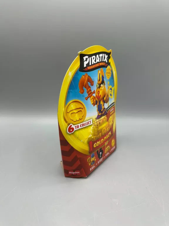 PIRATIX GOLD PACK THE DOWNTOWN CREW + KAPITAN BONES 6 FIGUREK