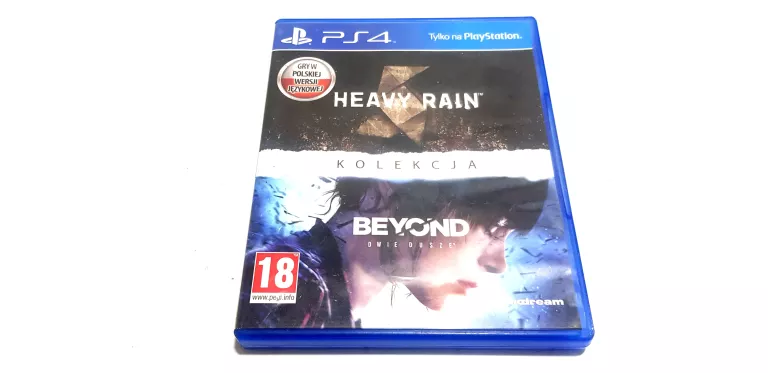 ZESTAW 5 GIER PS4 THE CREW HEAVY RAIN/BEYOND DRIVE CLUB SHADOW OF WAR GTA