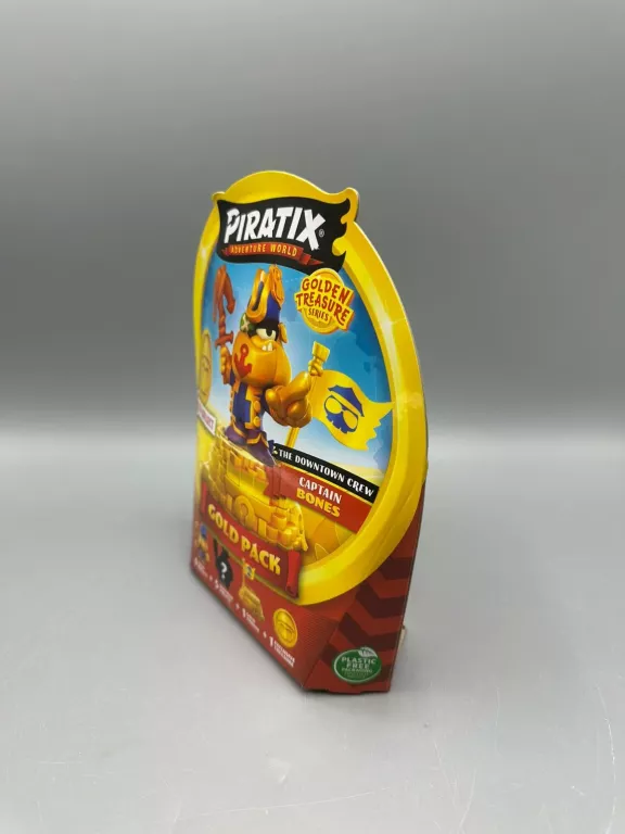 PIRATIX GOLD PACK THE DOWNTOWN CREW + KAPITAN BONES 6 FIGUREK