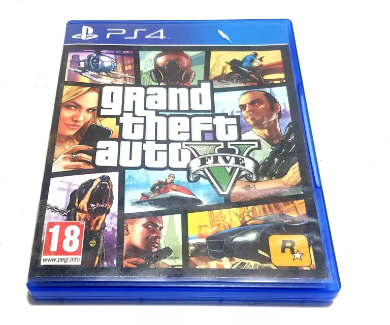 ZESTAW 5 GIER PS4 THE CREW HEAVY RAIN/BEYOND DRIVE CLUB SHADOW OF WAR GTA