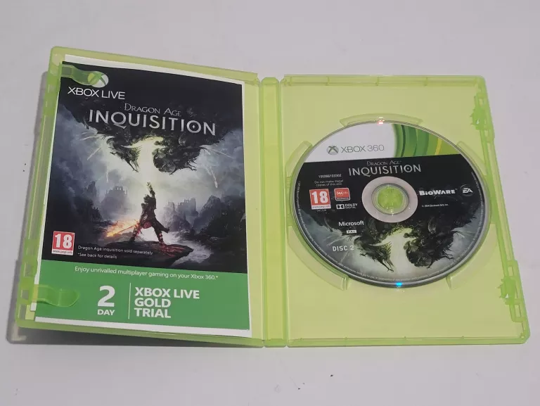 GRA XBOX 360 DRAGON AGE INKWIZYCJA