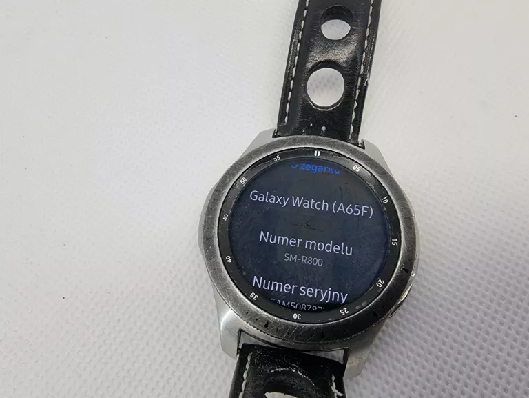 SAMSUNG GALAXY WATCH 46MM SILVER - SREBRNY SM-R800