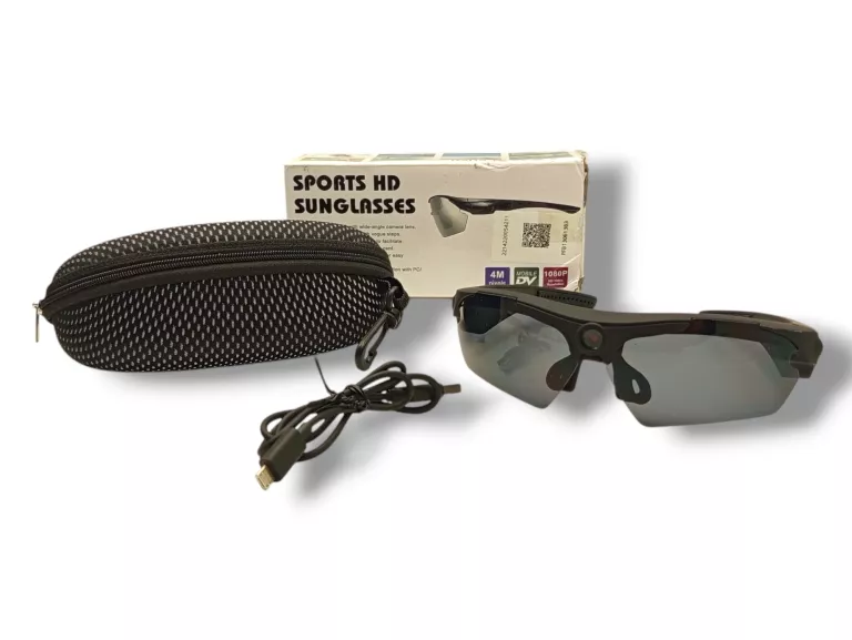 SPORTOWE OKULARY Z KAMERĄ HD1080P
