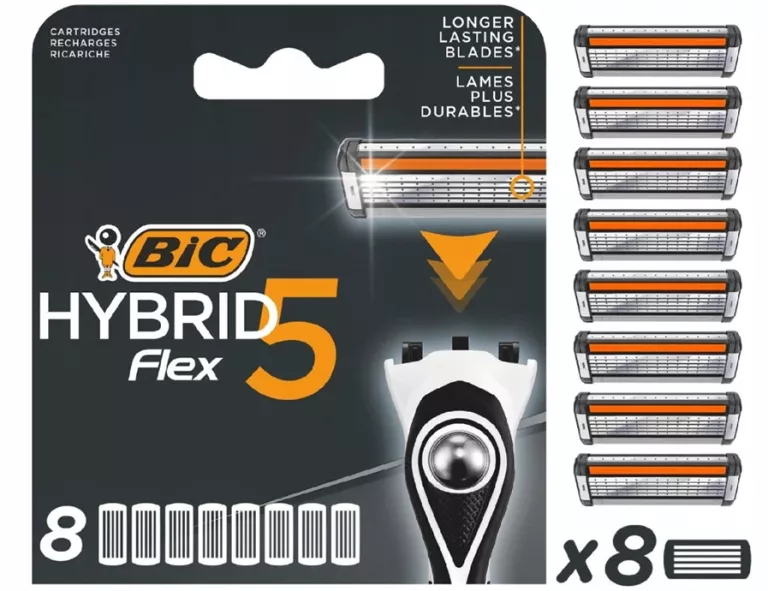 OSTRZA DO MASZYNKI BIC HYBRID FLEX 5