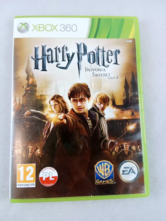 GRA XBOX 360 HARRY POTTER I INSYGNIA ŚMIERCI CZĘŚC 2