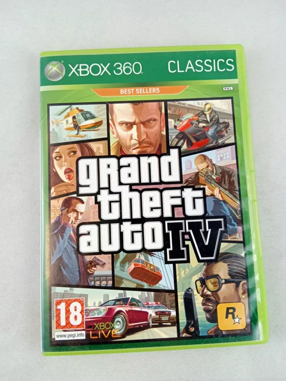 GRA XBOX 360 GTA IV