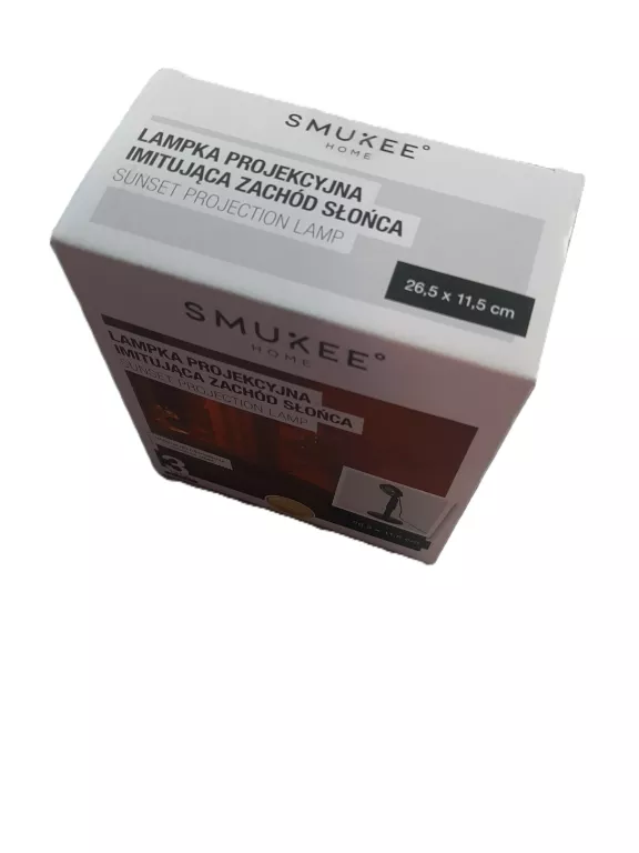 LAMPKA PROJEKCYJNA IMITUJĄCA ZACHÓD SŁOŃCA SMUKEE