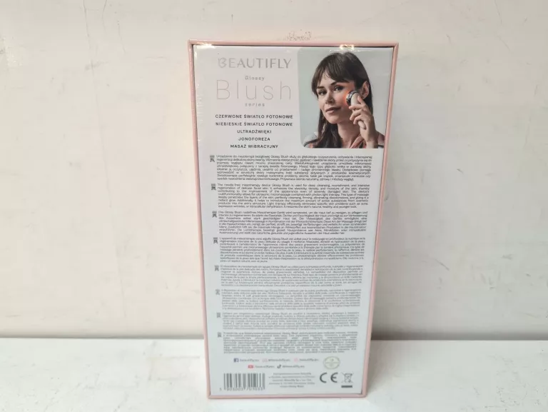 BEAUTIFLY B-GLOSSY BLUSH MEZOTERAPIA BEZ IGIEŁ KOMPLET