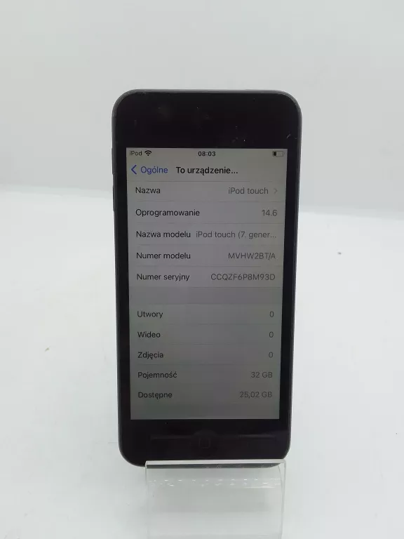 IPOD TOUCH 7 GENERACJI