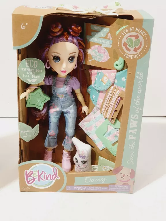LALKA B-KIND ECO DOLLS B-KIND: DAISY ECO-FRIENDLY FASHIO