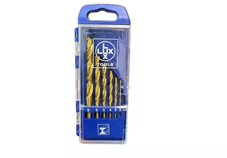 ZESTAW WIERTEŁ DO METALI LUX TOOLS 6SZT