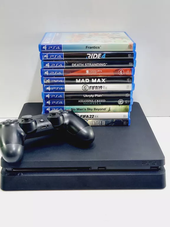 KONSOLA PS4 SLIM  1TB + 11 GIER