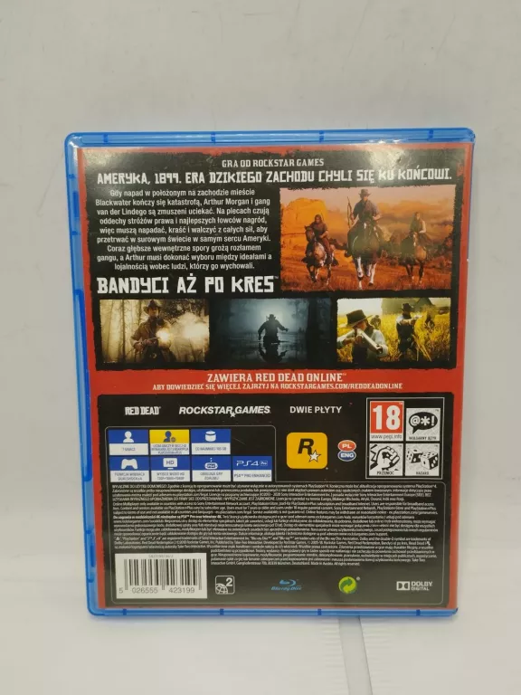 GRA RED DEAD REDEMPTION II PS4